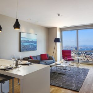 Fraser Place Anthill Istanbul - One Bedroom Deluxe Apartment - City View