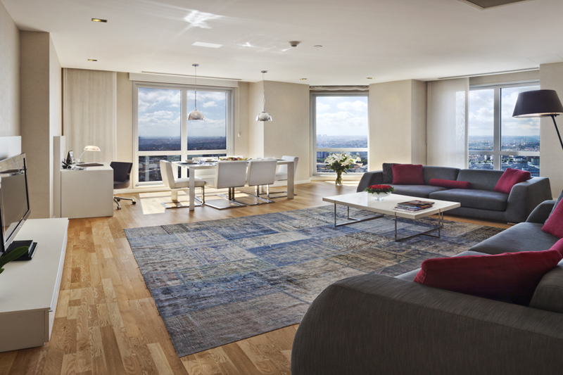 Fraser Place Anthill Istanbul - Three Bedroom Deluxe Apartment - City View