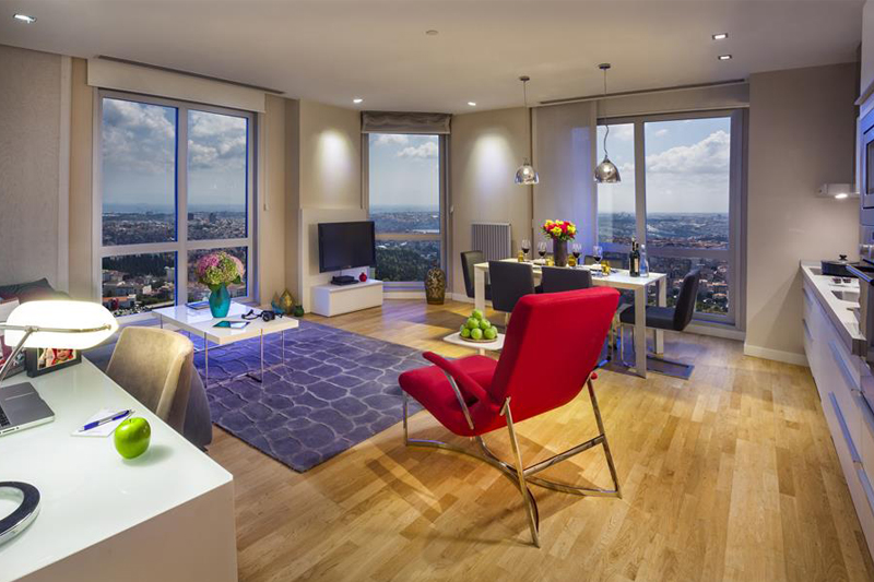 Fraser Place Anthill Istanbul - Two Bedroom Premier Apartment - Sea View